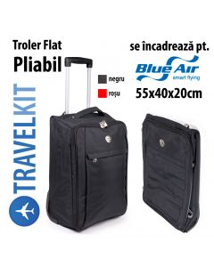 Troy Foldable - τσάντα χειρός για Blue Air 55x40x20